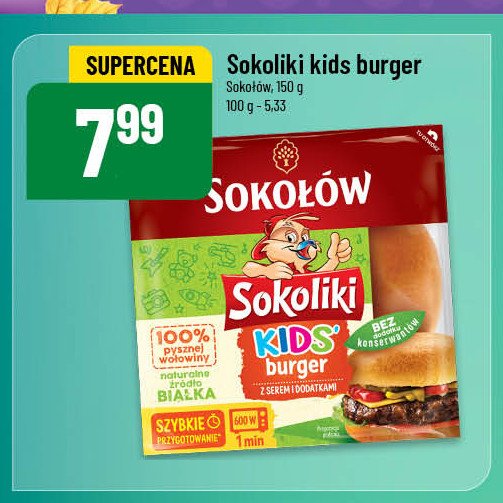 Burgery Sokołów sokoliki promocja