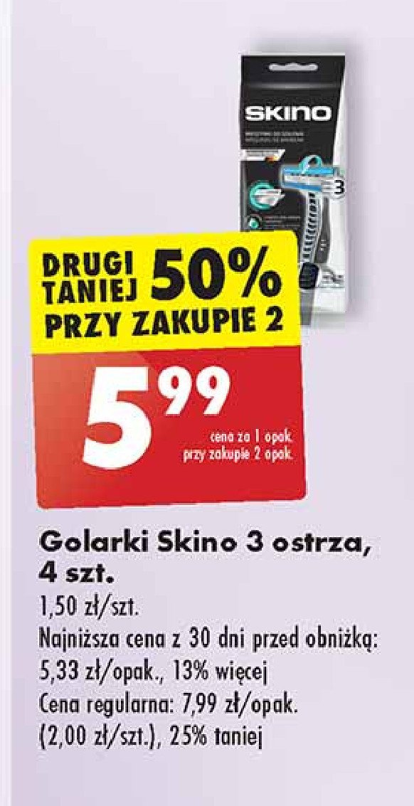 Maszynka do golenia Skino 3 promocja