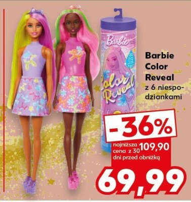 Lalka Color Reveal z 6 niespodziankami promocja w Kaufland