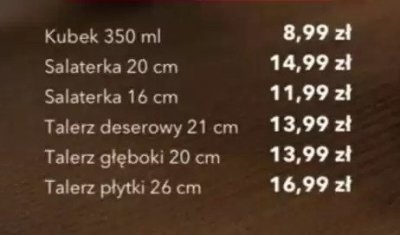 Salaterka Almond Blue 20 cm promocja w Nela