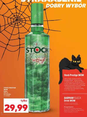 Likier STOCK PRESTIGE WOW promocja w Kaufland
