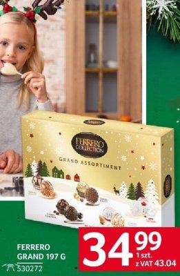 Praliny Ferrero Grand 197 g promocja w Selgros