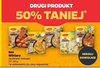 Sos wybrane rodzaje promocja w Netto