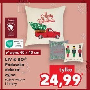 Poduszka dekoracyjna Liv & bo promocja