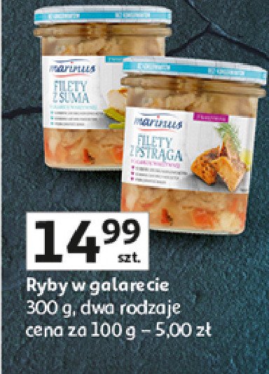Filety z suma MARINUS promocja w Auchan