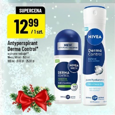 Antyperspirant Derma Control Nivea Men promocja w POLOmarket