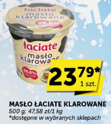 Masło Łaciate klarowane promocja w Euro Sklep
