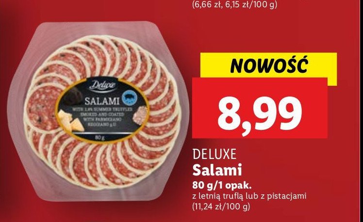 Salami z truflami Deluxe promocja