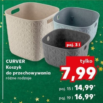Koszyk do przechowywania różne rodzaje poj. 15 l promocja w Kaufland