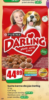 Sucha karma dla psa 10 kg promocja w Dino