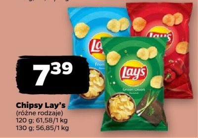 Chipsy różne rodzaje promocja w Netto