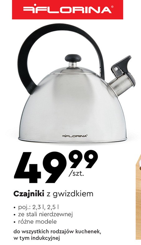 Czajnik 2.3 l Florina (florentyna) promocja