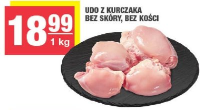 Udo z kurczaka bez skóry, bez kości promocja w SPAR