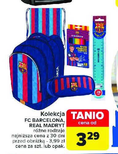 Kredki ołówkowe fc barcelona promocja