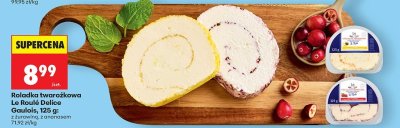 Roladka twarożkowa 125 g: z ananasem promocja w Biedronka