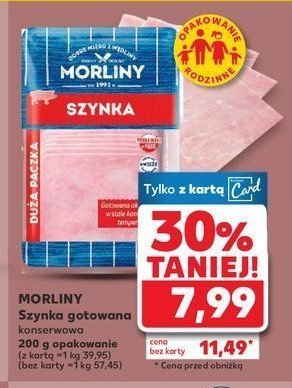 Szynka gotowana Morliny promocja