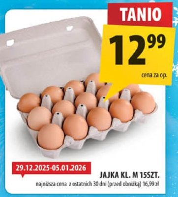 Jajka Jajka kl. M 15 szt. promocja w Arhelan