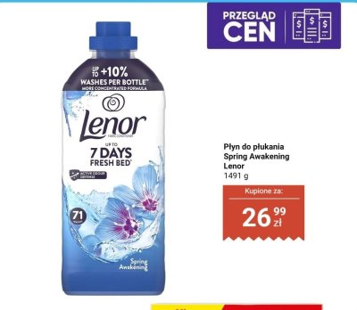 Płyn do płukania Spring Awakening Lenor promocja w Dino