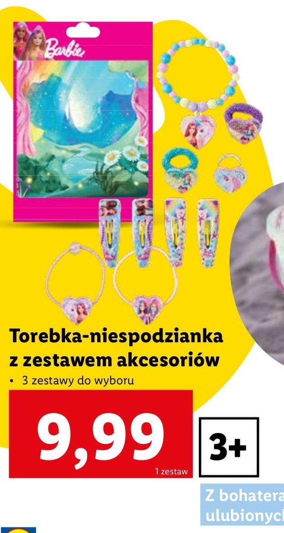 Torebka niespodzianka barbie Mercopol promocja w Lidl