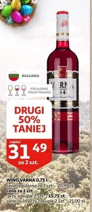 Wino VARNA 1444 SEMI DRY promocja