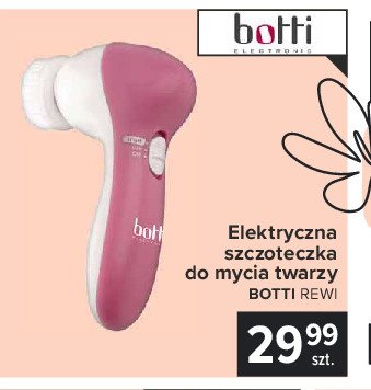 Elektryczna szczoteczka do twarzy i cia艂a rewi Botti electronic promocja