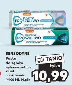 Pasta do z臋b贸w Sensodyne pro szkliwo codzienna ochrona promocja