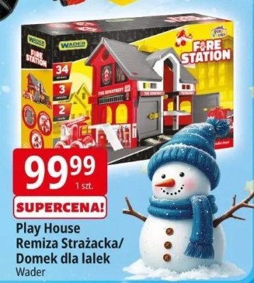 Play House Remiza Strażacka/Domek dla lalek promocja w Leclerc