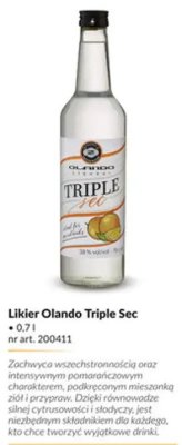 Likier Orlando Triple Sec promocja w Makro