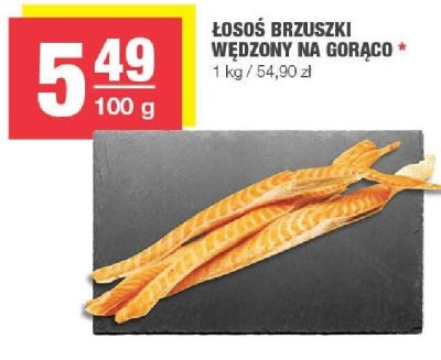 Łosoś Brzuszki Wędzony na Gorąco promocja w SPAR