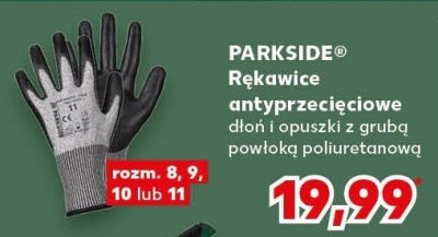 Rękawice antyprzecięciowe, różne rozmiary promocja w Kaufland