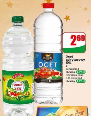 Ocet spirytusowy 10% promocja w Dino