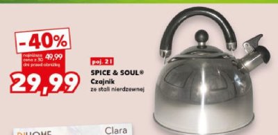 Czajnik ze stali nierdzewnej promocja w Kaufland