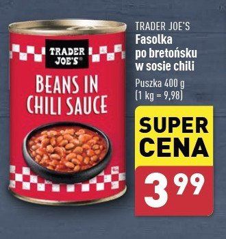 Fasolka po bretońsku Trader joe's promocja