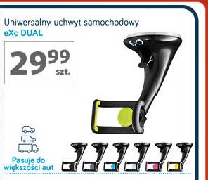 Uchwyt samochodowy uniwersalny dual Exc promocja