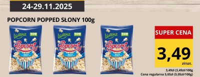 Popcorn Popped Słony Lorenz 100g promocja w Supeco