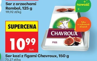 Ser z orzechami  promocja w Biedronka