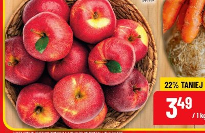 Jabłka promocja w POLOmarket