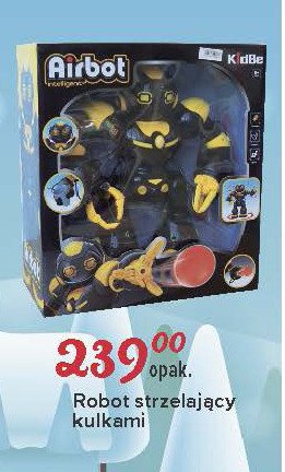 Robot strzelaj膮cy kulkami promocja