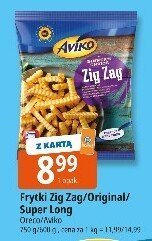 Frytki Zig Zag/Original/Cud Ziemniaczany Aviko promocja w Leclerc