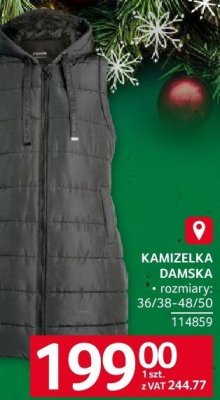 Kamizelka damska promocja w Selgros