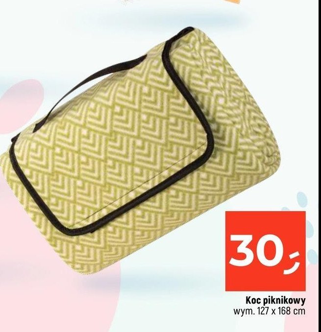 Koc piknikowy 127 x 168 cm promocja