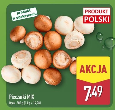 Pieczarki MIX promocja w Aldi