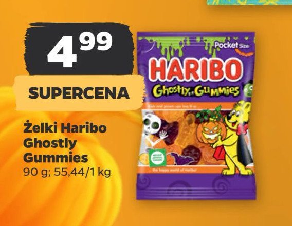 Żelki ghostly gummies Haribo promocja