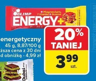 Baton energetyczny King Energy 45 g Olimp promocja w Carrefour