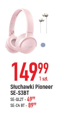 S艂uchawki se-s3bt r贸偶owe Pioneer promocja