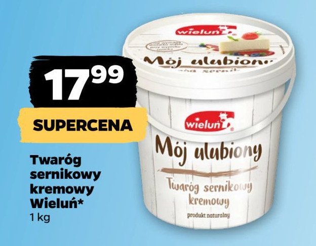 Twaróg sernikowy Wieluń mój ulubiony promocja