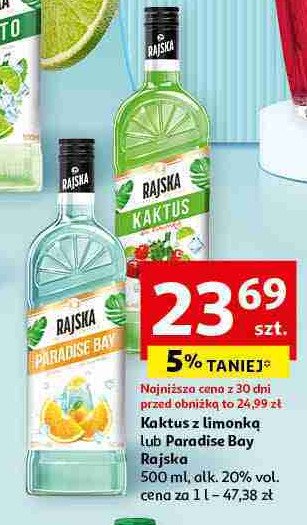 Wódka 20% Cytrusówka rajska kaktus promocja