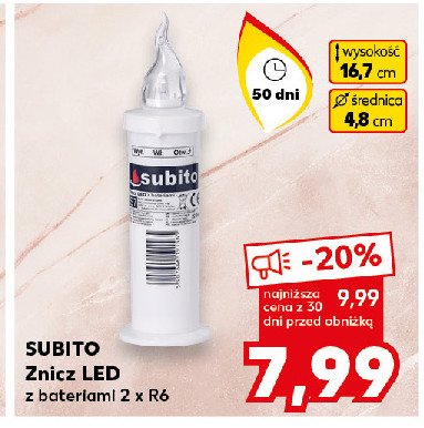 Znicz led 50 dni Subito promocja