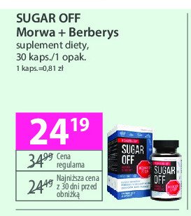 Morwa + berberys sugar off Avetpharma promocja