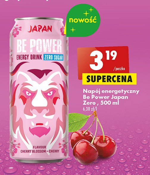 Nap贸j energetyczny japan zero Be power promocja